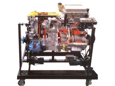 HY-QCX206   混合動(dòng)力汽車動(dòng)力系統(tǒng)解剖運(yùn)行臺(tái)