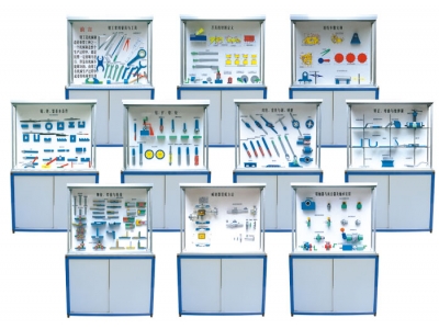 鉗工工藝學陳列柜